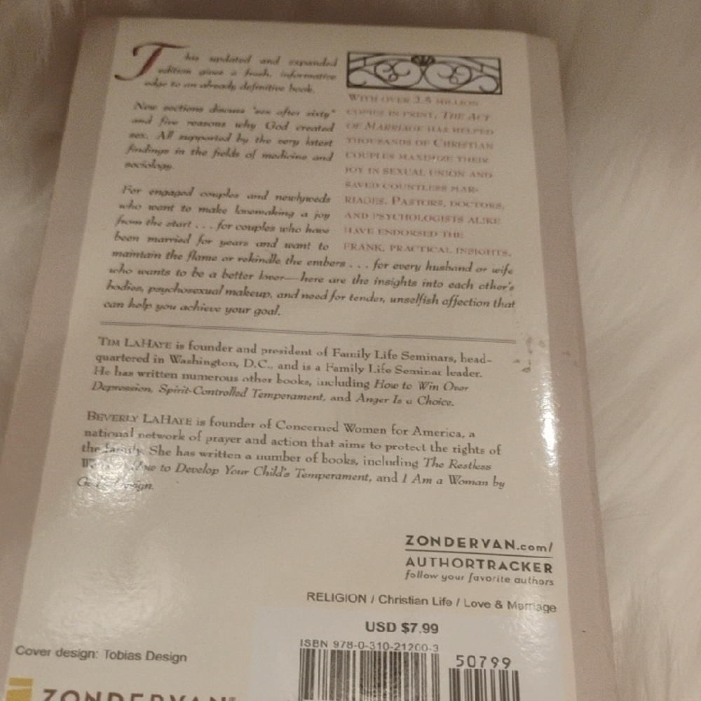 The Act of Marriage Book - Picture 5 of 5
